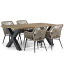 Lifestyle Advance/Cardiff 180 cm dining tuinset 5-delig thumbnail