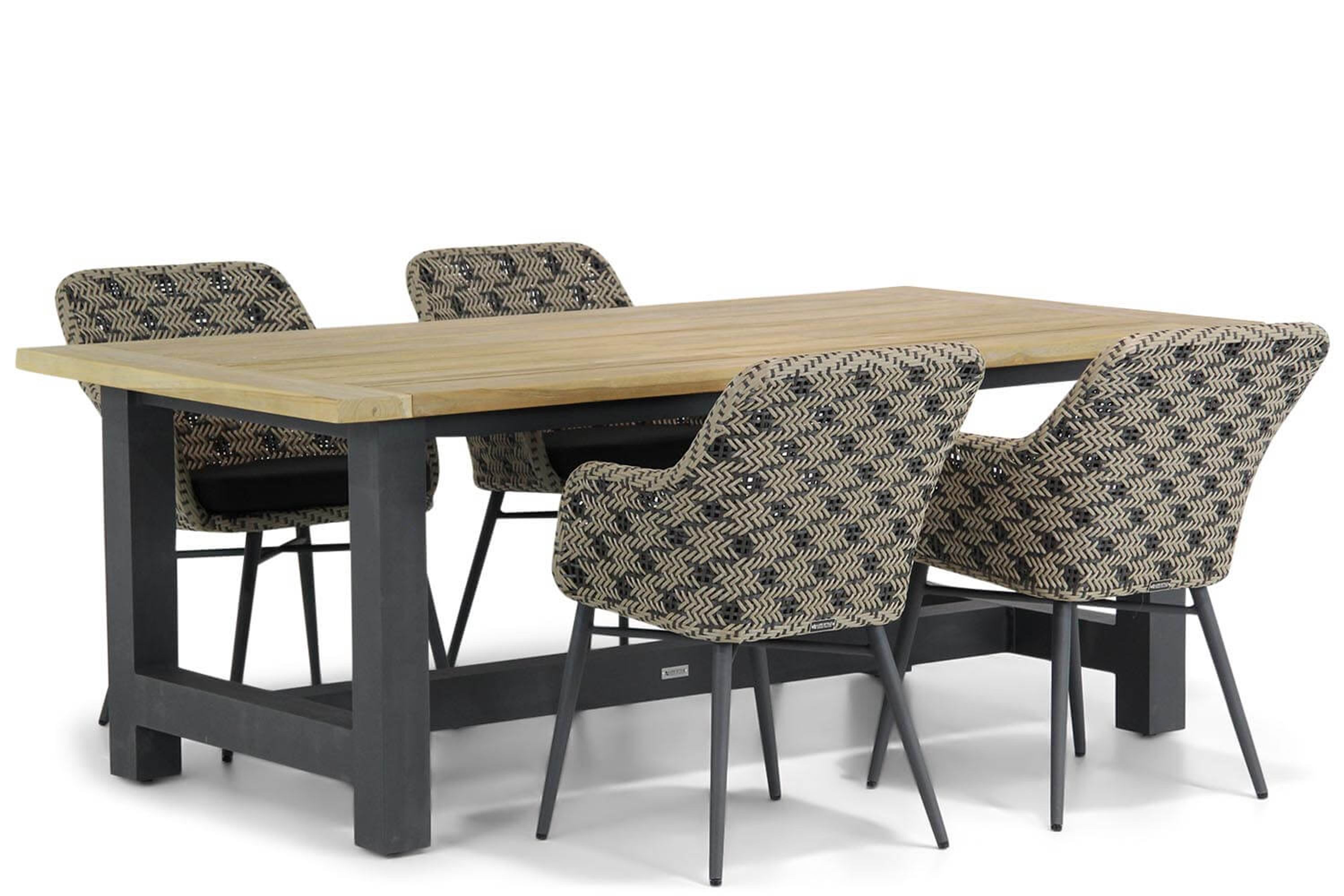 Lifestyle Crossway/San Francisco 200 cm dining tuinset 5-delig