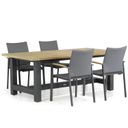 Lifestyle Brandon/San Francisco 200 cm dining tuinset 5-delig thumbnail