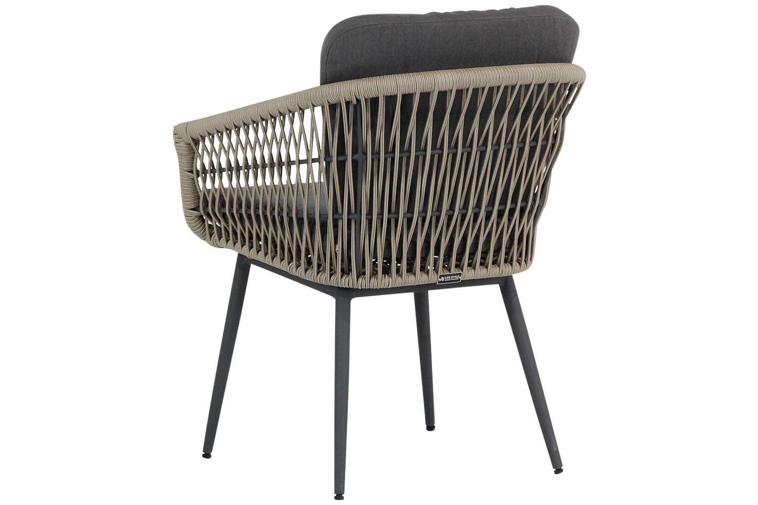 Lifestyle Western/Graniet 170 cm triangel dining tuinset 7-delig thumbnail