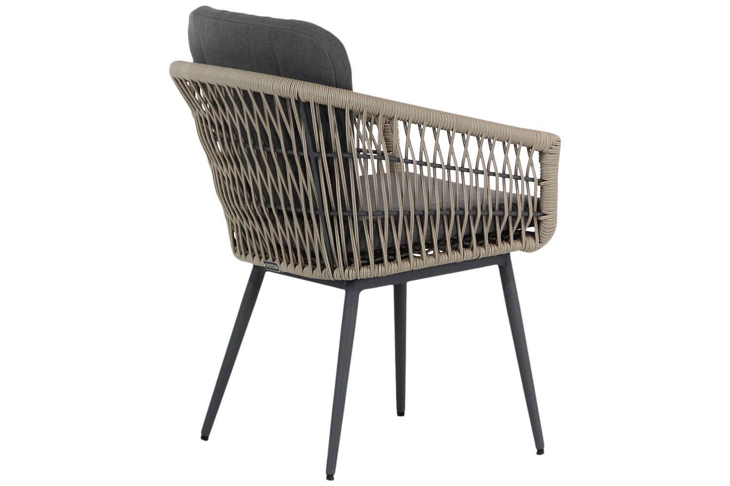 Lifestyle Western/Graniet 170 cm triangel dining tuinset 7-delig