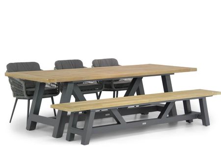 Lifestyle Western/Trente 260 cm dining tuinset 5-delig