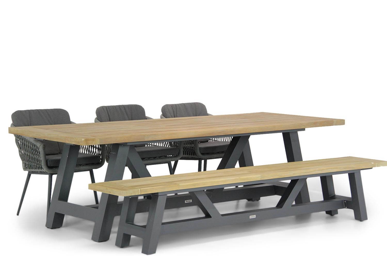 Lifestyle Western/Trente 260 cm dining tuinset 5-delig thumbnail