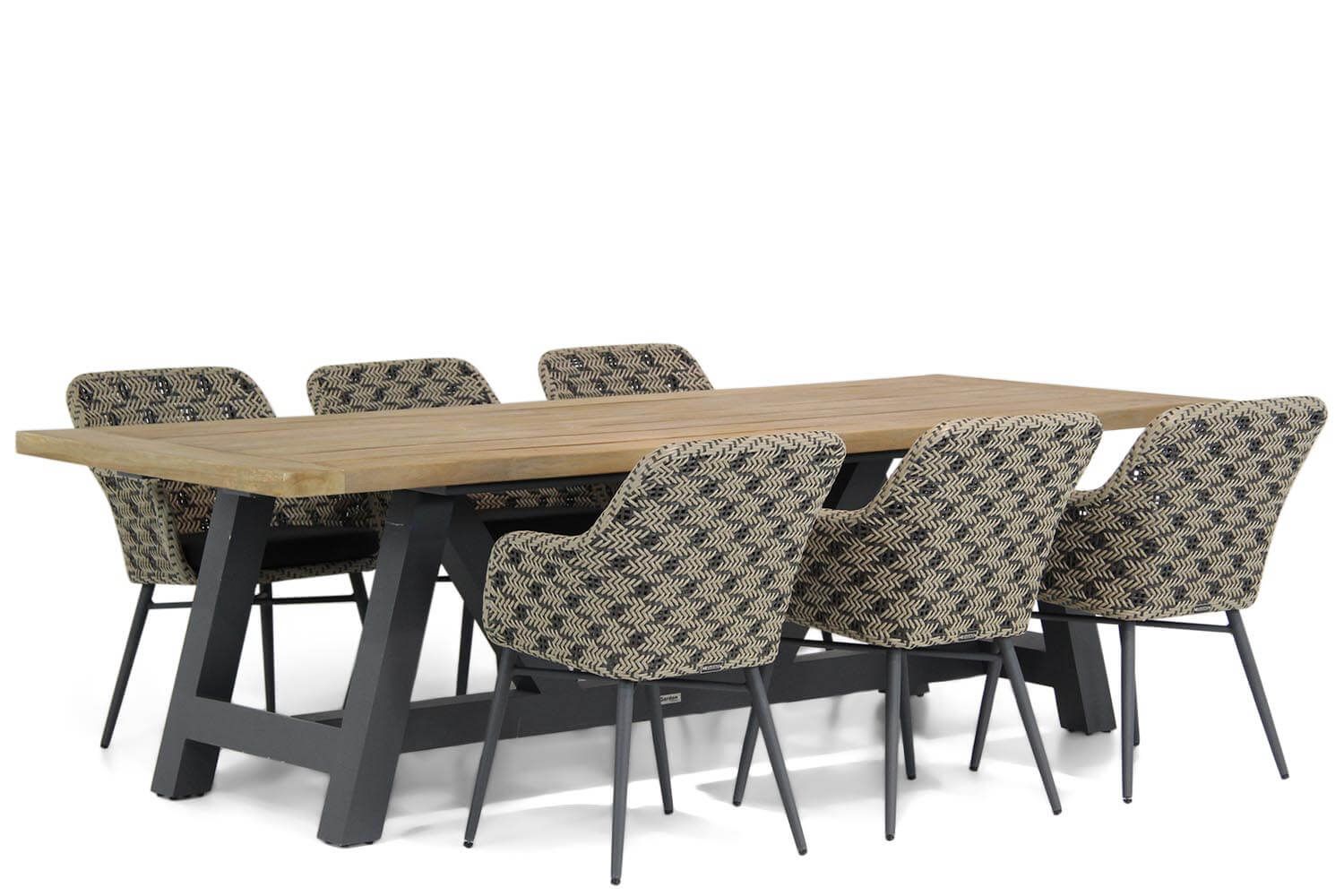 Lifestyle Crossway/Trente 260 cm dining tuinset 7-delig thumbnail