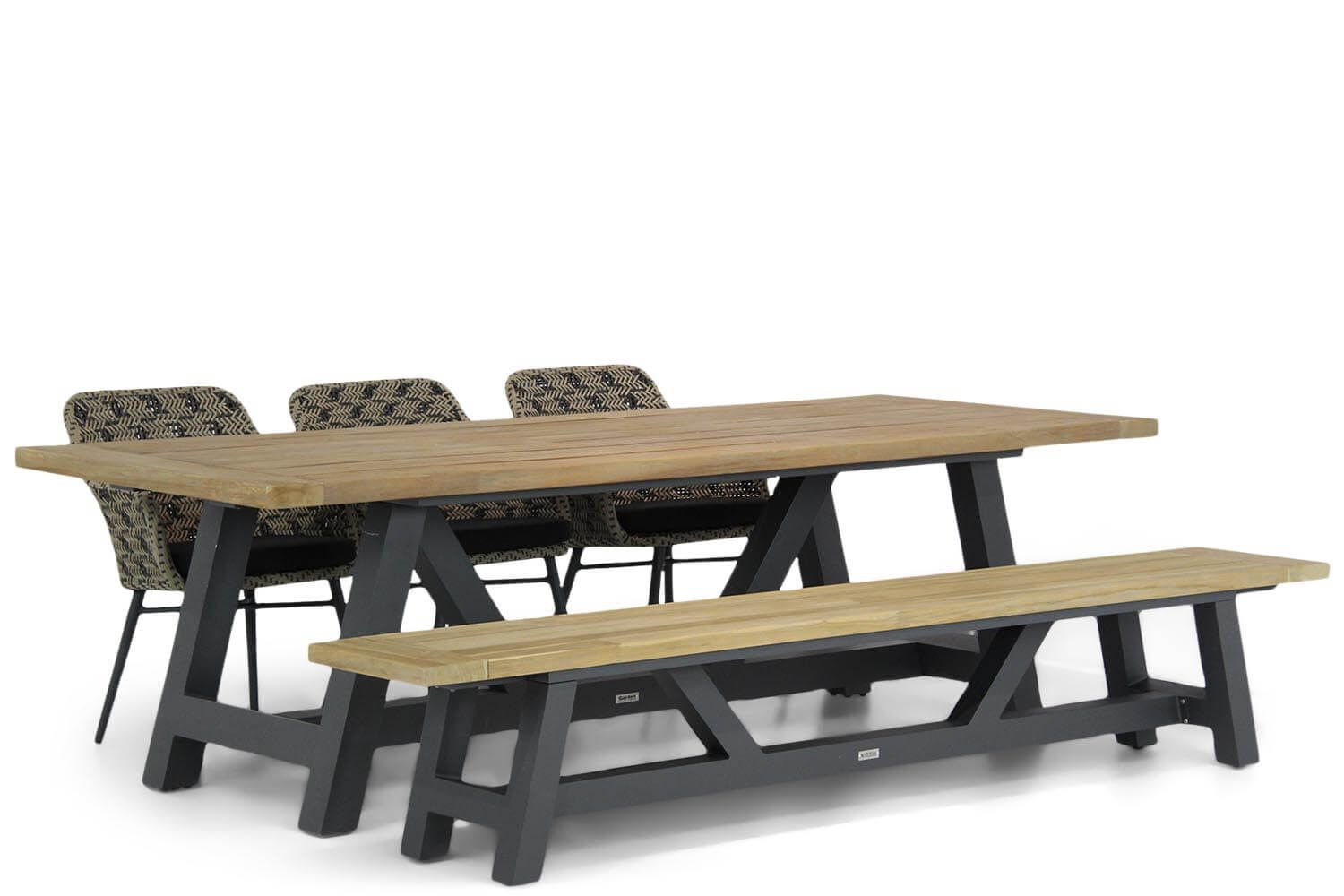 Lifestyle Crossway/Trente 260 cm dining tuinset 5-delig thumbnail