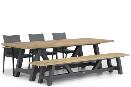 Lifestyle Brandon/Trente 260 cm dining tuinset 5-delig