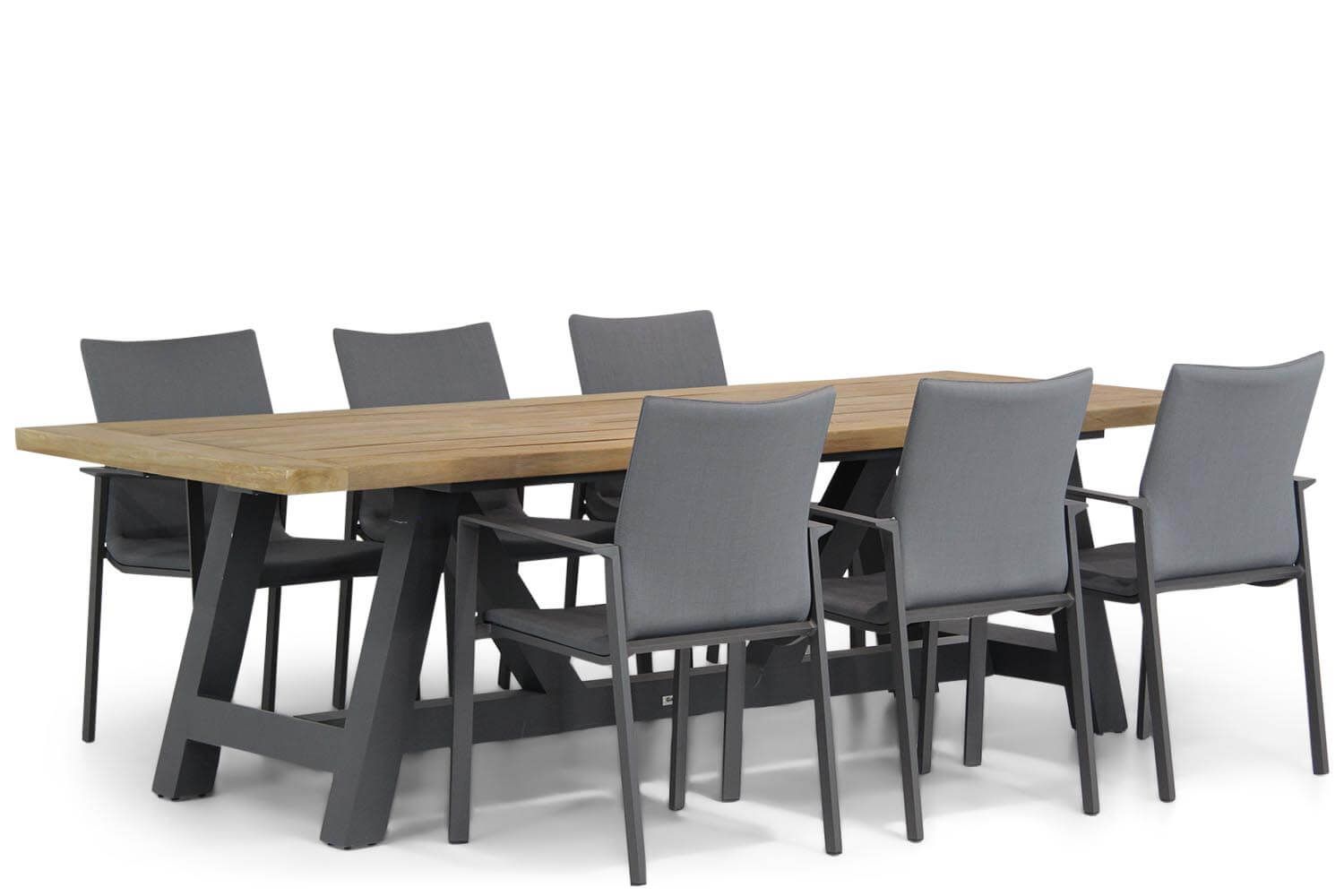 Lifestyle Rome/Trente 260 cm dining tuinset 7-delig thumbnail