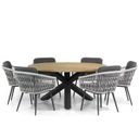 Lifestyle Western/Rockville 160 cm rond dining tuinset 7-delig thumbnail