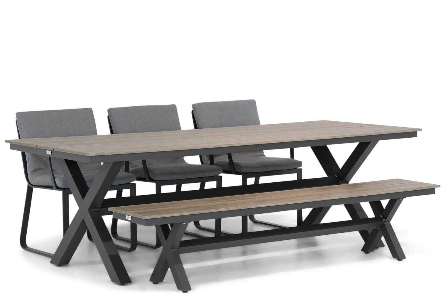 Lifestyle Estancia/Forest 240 cm dining tuinset 5-delig thumbnail