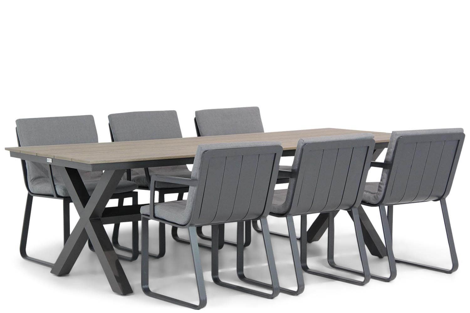 Lifestyle Estancia/Forest 240 cm dining tuinset 7-delig thumbnail