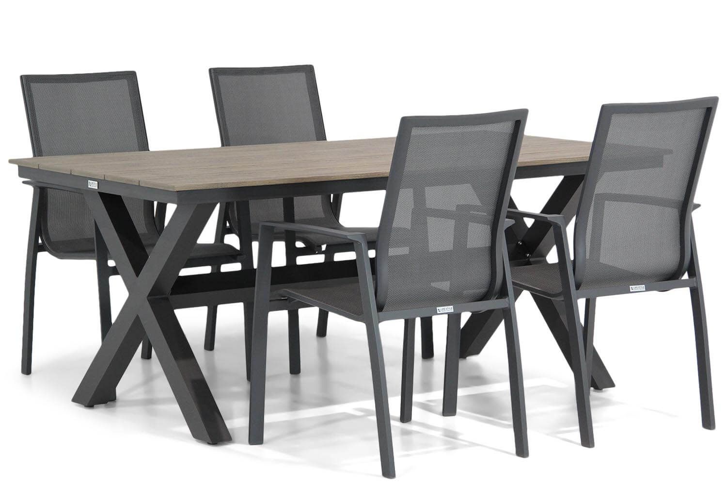 Lifestyle Ultimate/Forest 180 cm dining tuinset 5-delig thumbnail