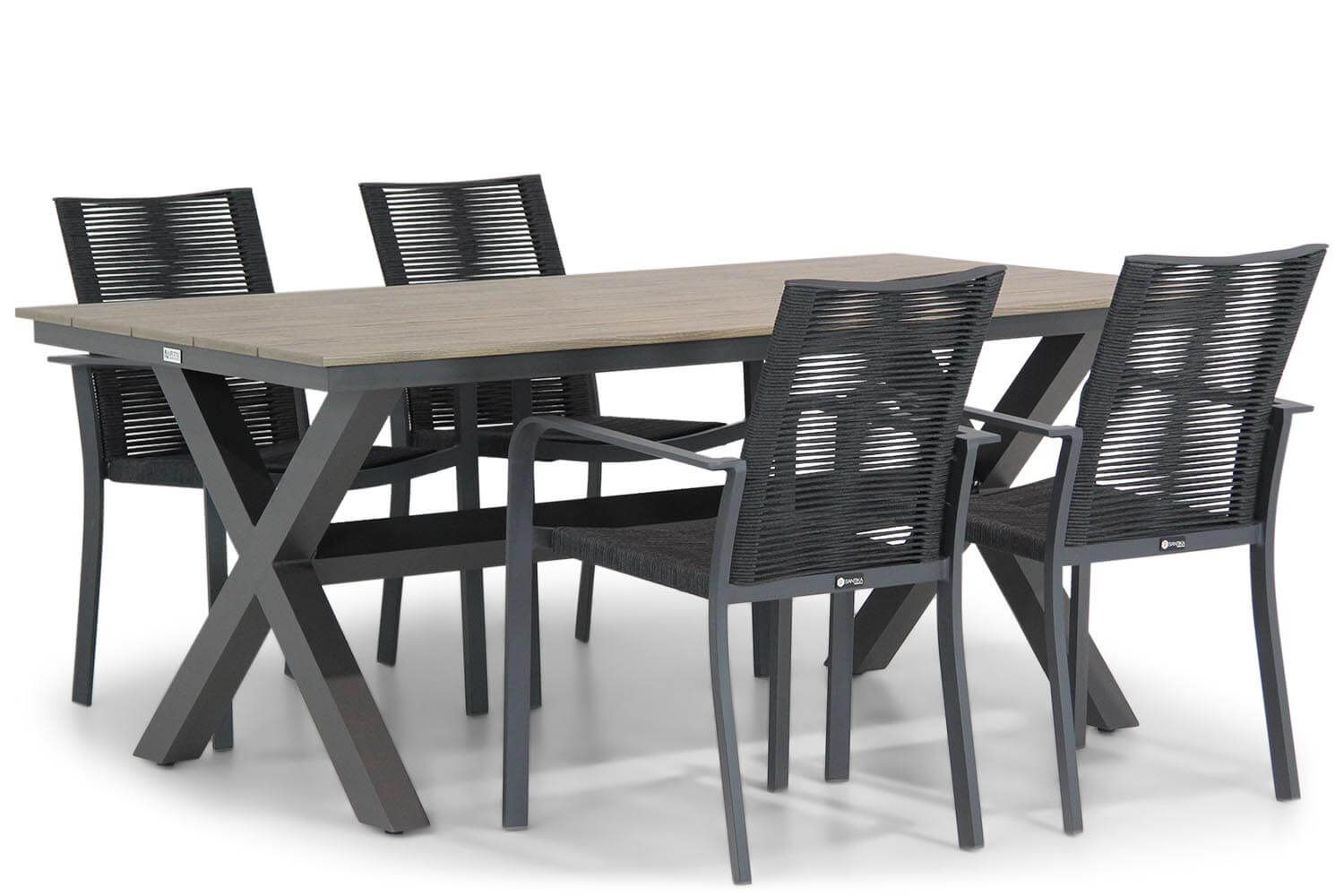 Santika Annisa/Forest 180 cm dining tuinset 5-delig thumbnail
