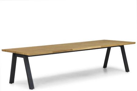 4 Seasons Outdoor Ambassador dining tuintafel laag 280 x 100 cm