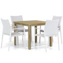 Lifestyle Rome/Weston 90 cm dining tuinset 5-delig thumbnail