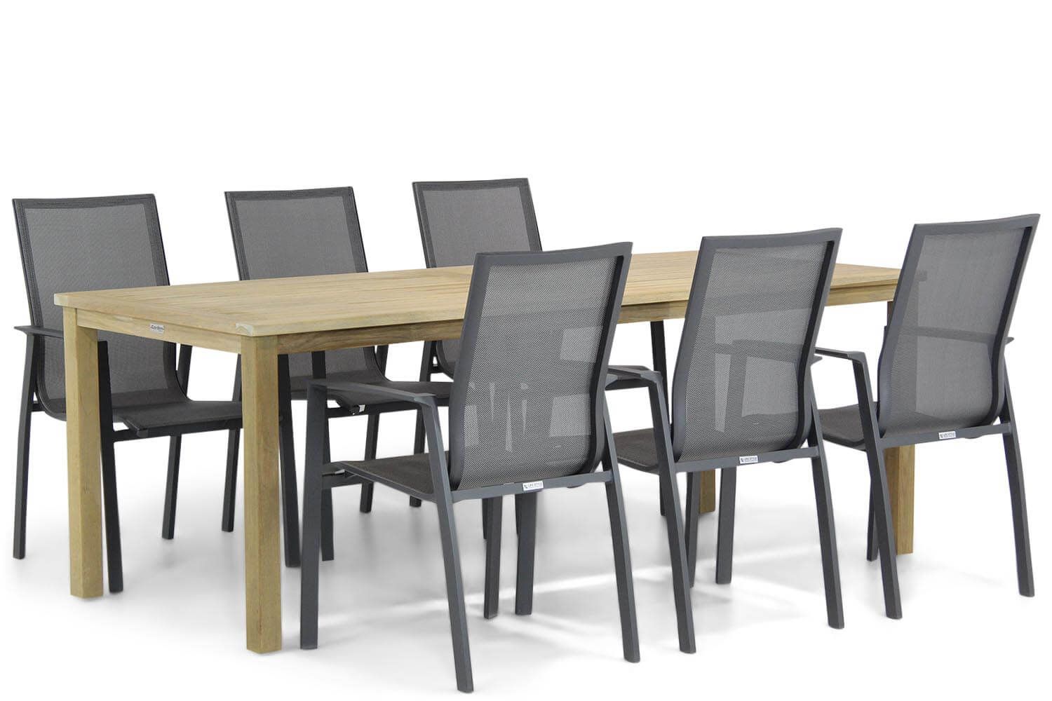 Lifestyle Ultimate/Weston 210 cm dining tuinset 7-delig