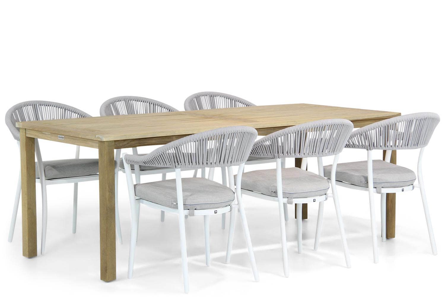 Santika Vivian/Weston 210 cm dining tuinset 7-delig thumbnail