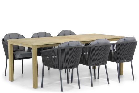 Santika Novita/Weston 210 cm dining tuinset 7-delig