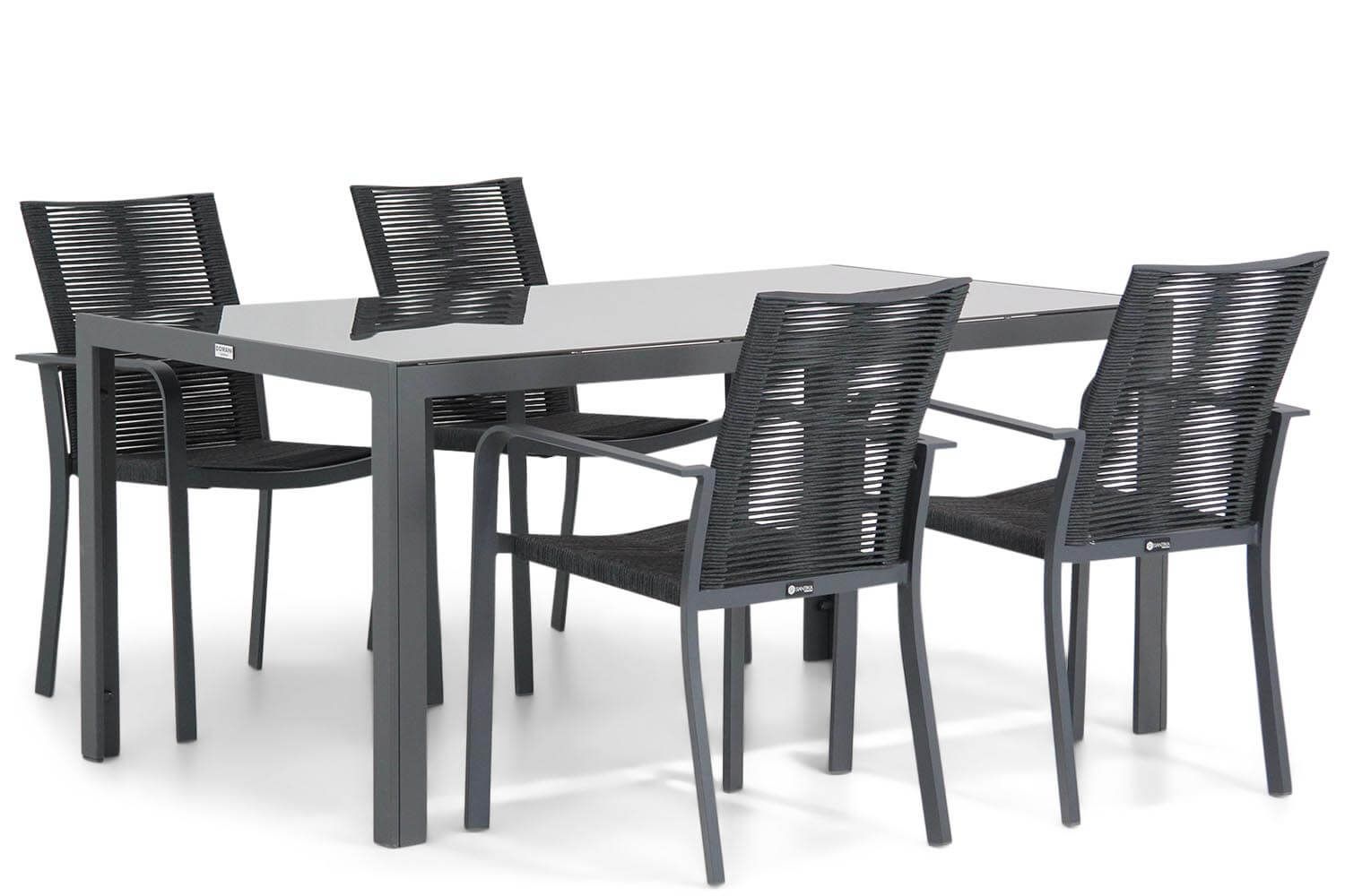 Santika Annisa/Mondello 160 cm dining tuinset 5-delig thumbnail