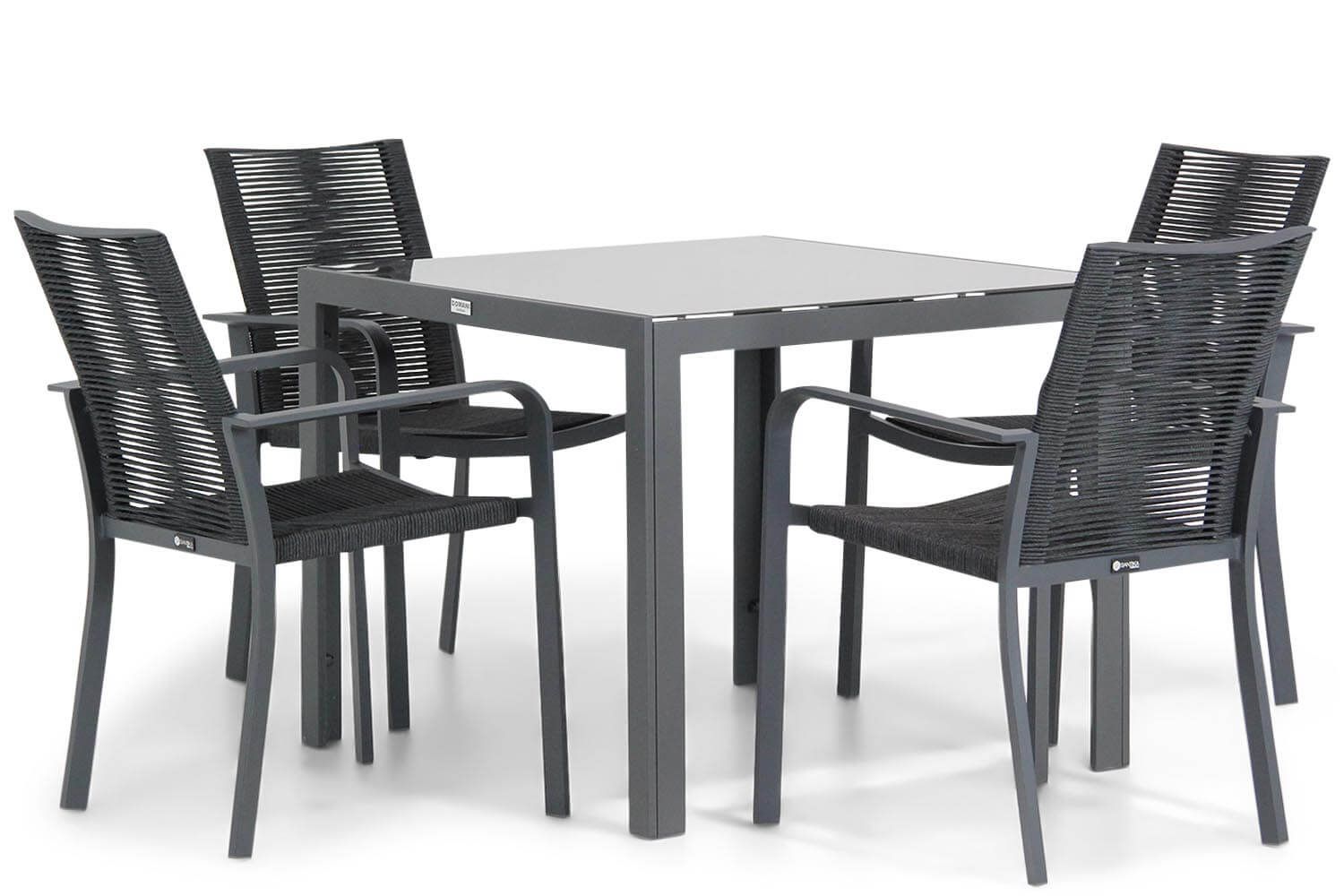Santika Annisa/Mondello 90 cm dining tuinset 5-delig thumbnail