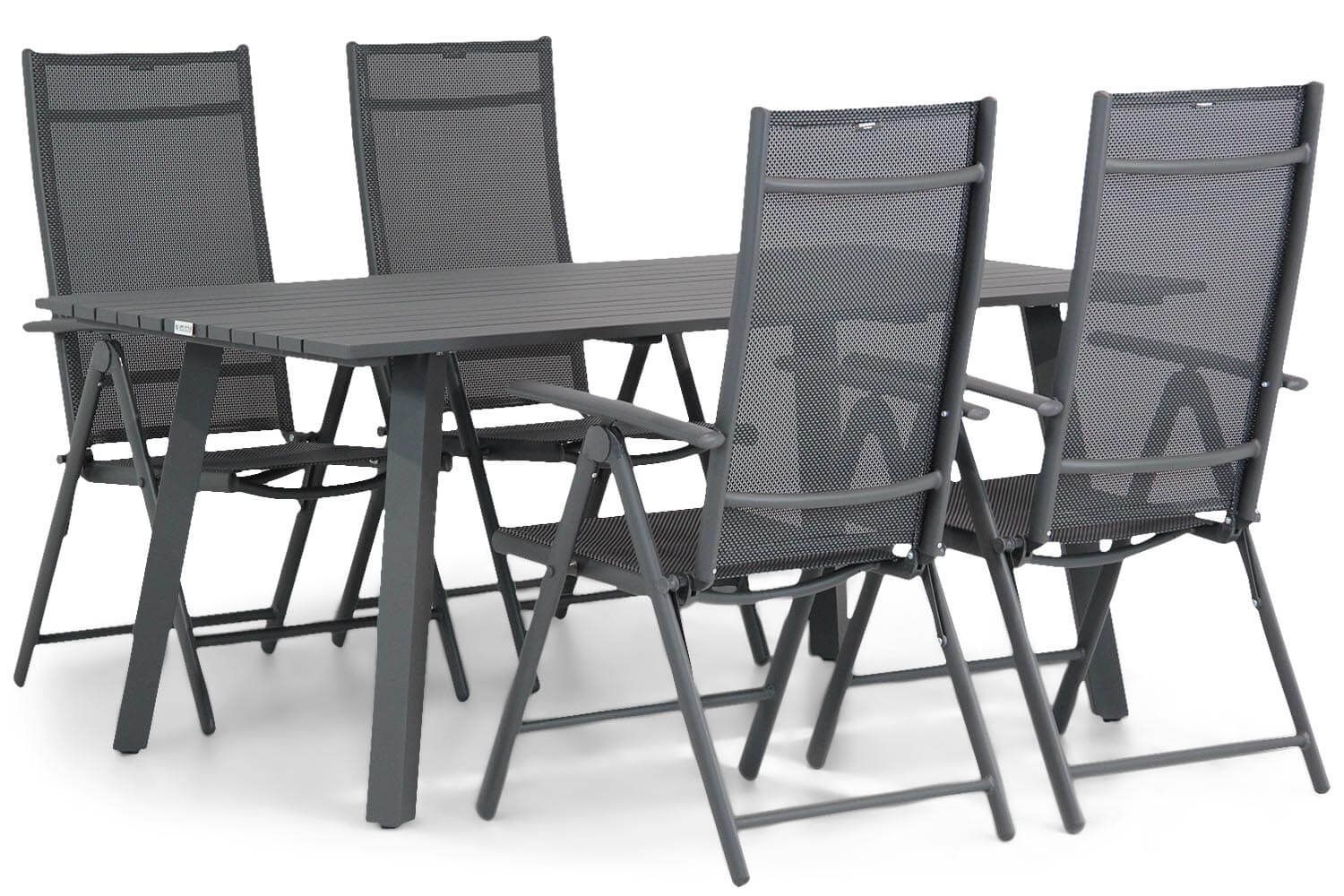 Domani Sortino/Villagio 170 cm dining tuinset 5-delig thumbnail