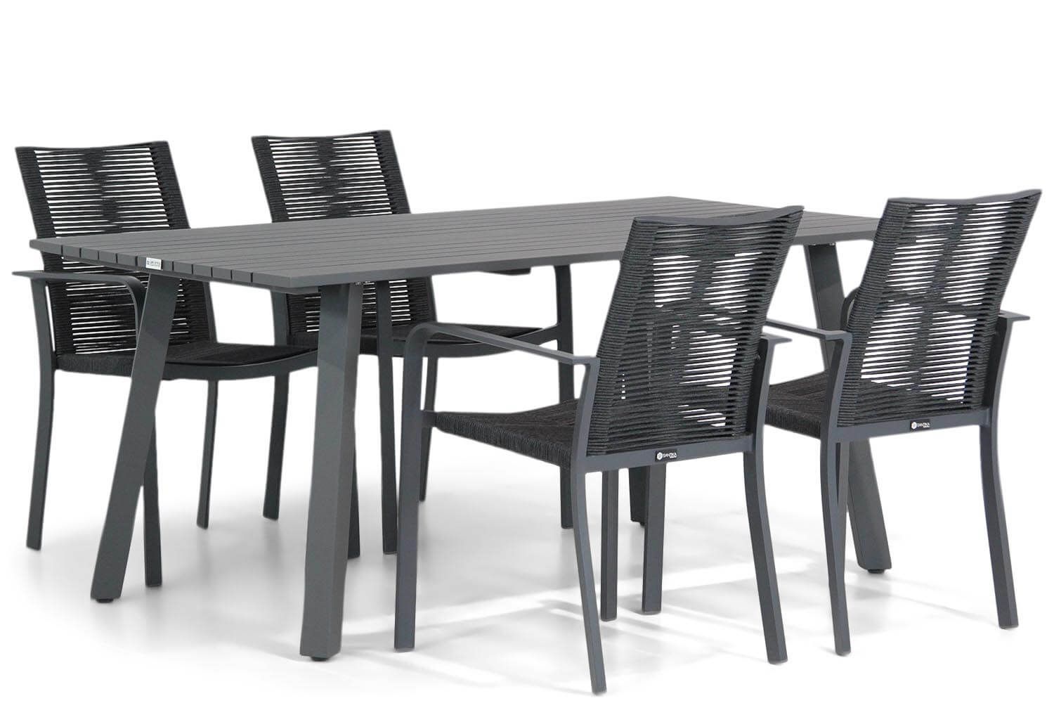 Santika Annisa/Villagio 170 cm dining tuinset 5-delig thumbnail