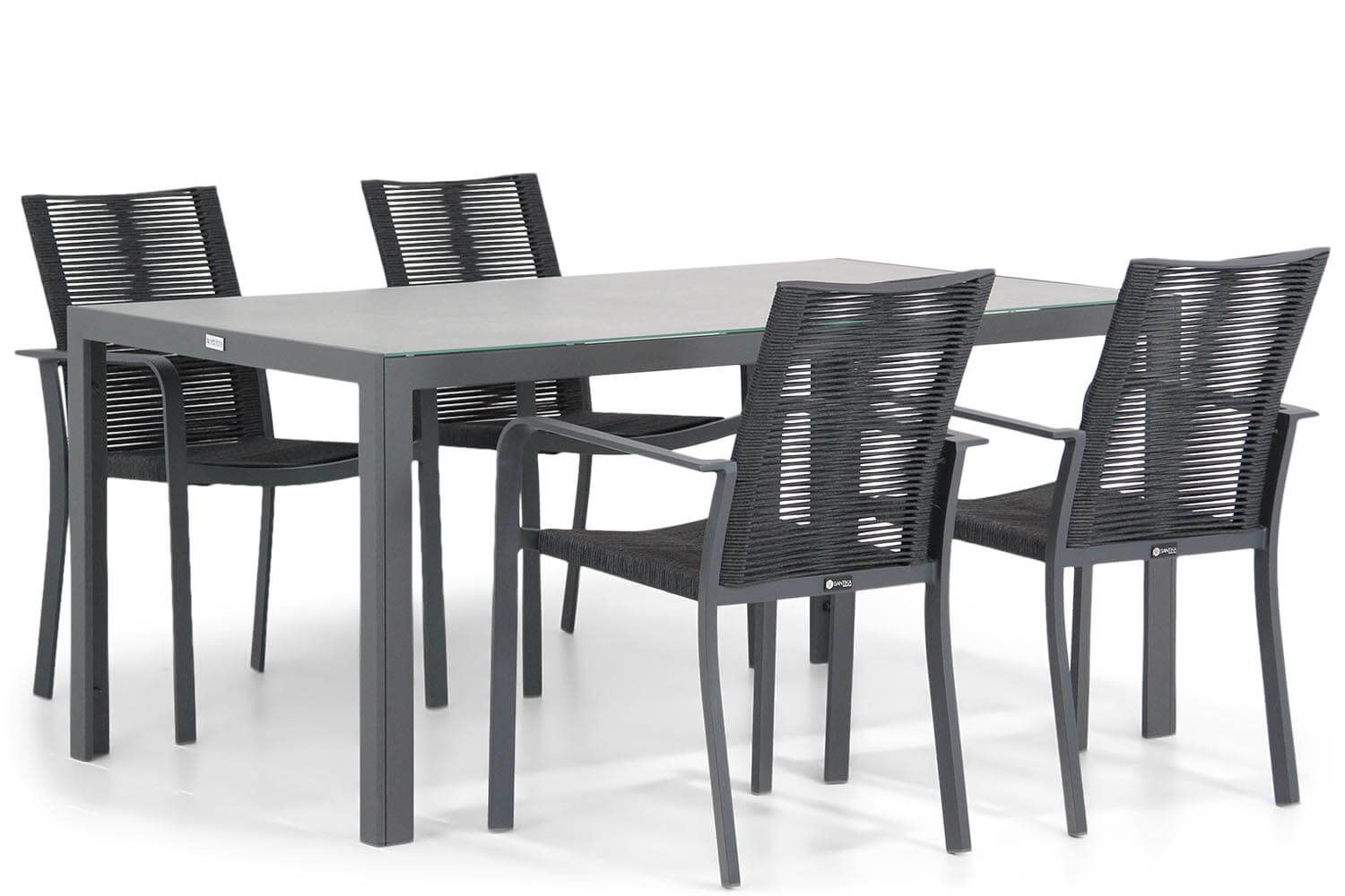 Santika Annisa/Varano 160 cm dining tuinset 5-delig thumbnail