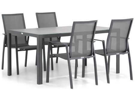 Lifestyle Ultimate/Varano 160 cm dining tuinset 5-delig
