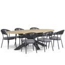 Santika Vivian/Brookline 240 cm ovaal dining tuinset 7-delig thumbnail