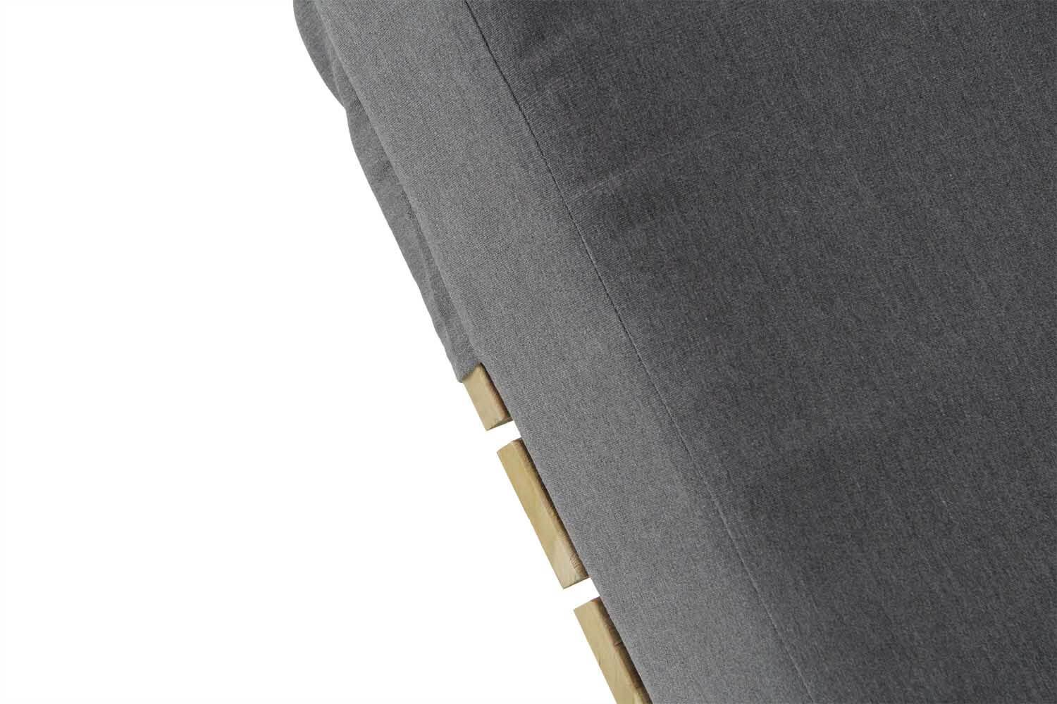 Santika Arlington lounger met antraciet kussen