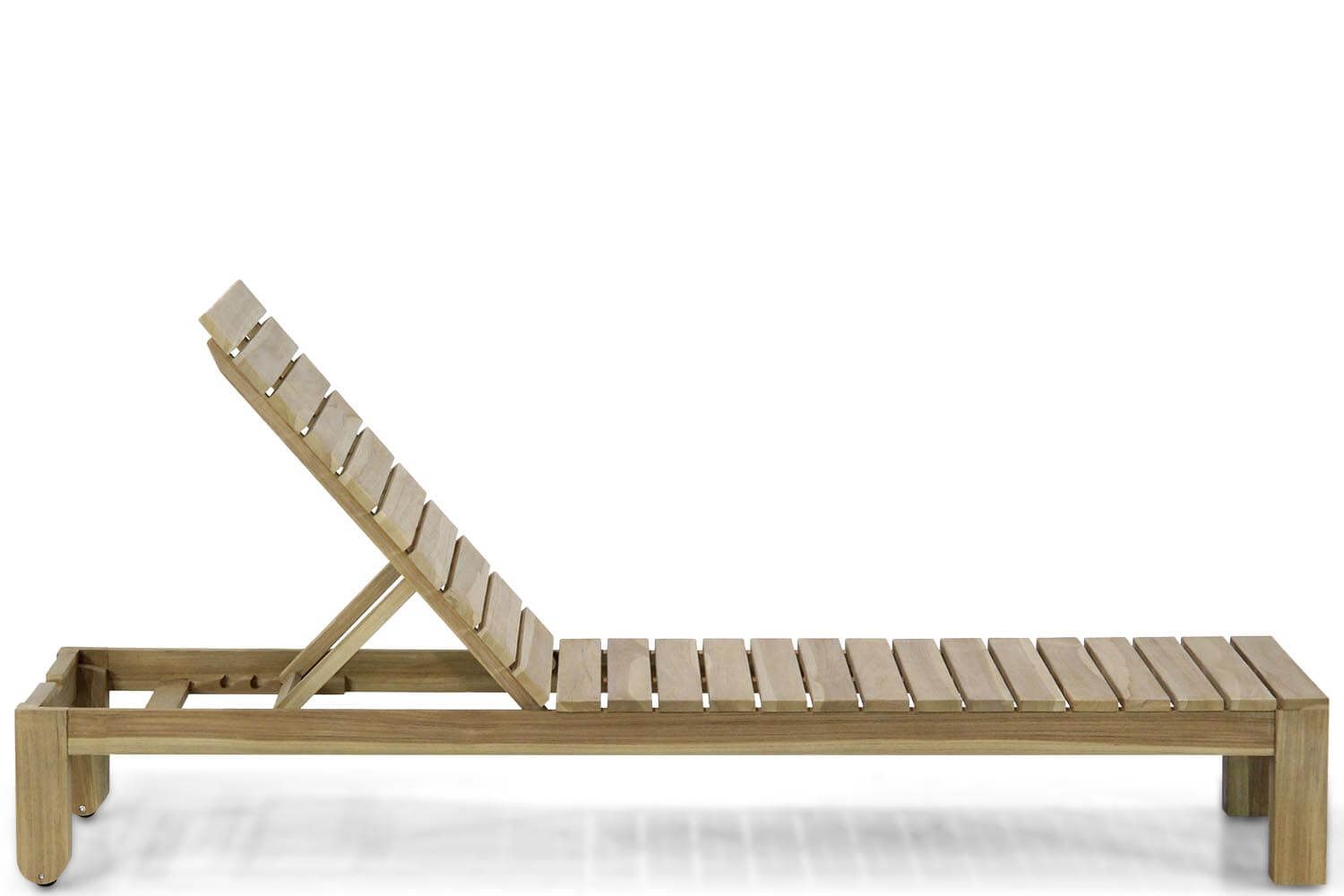 Santika Arlington lounger met antraciet kussen