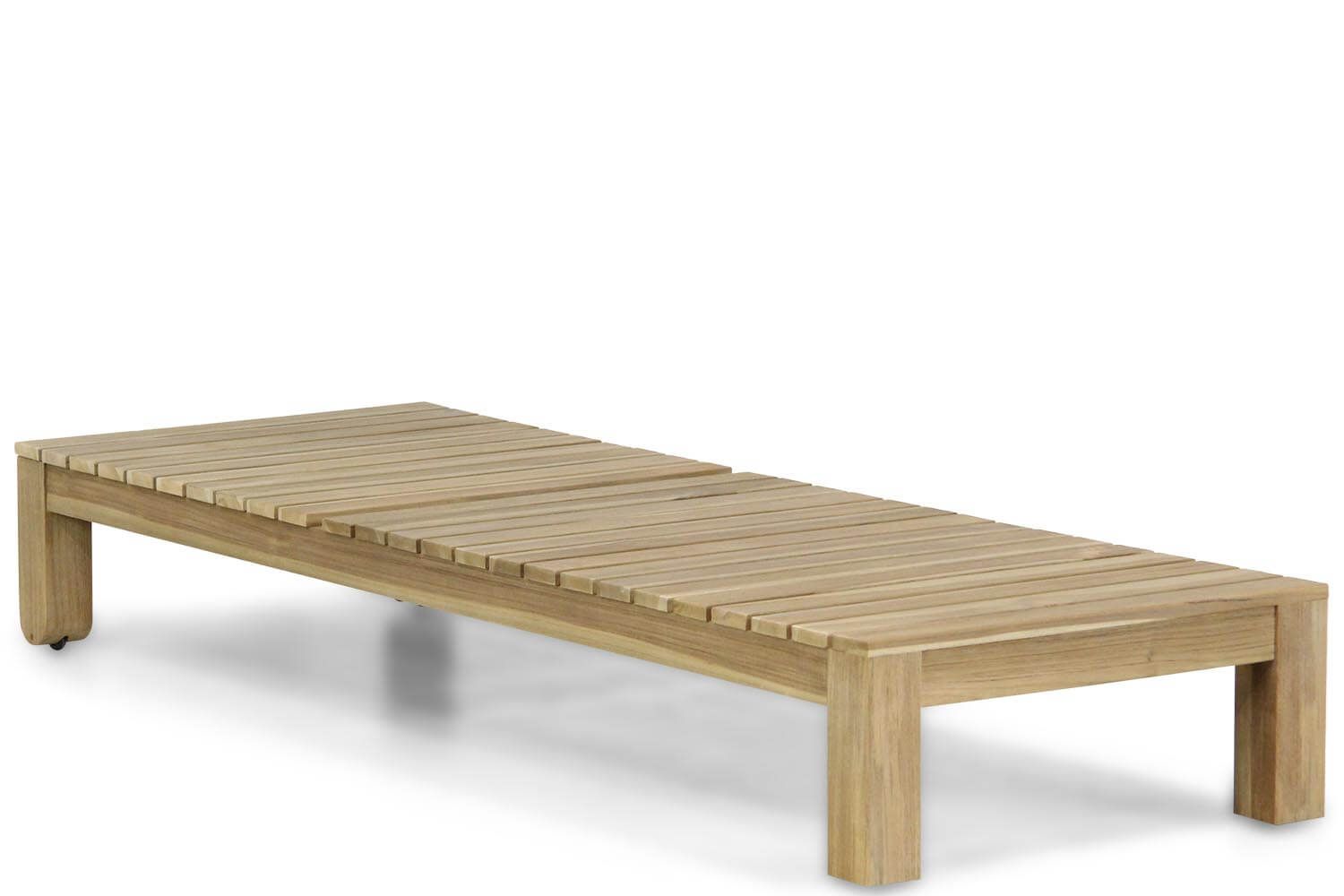 Santika Arlington lounger met antraciet kussen