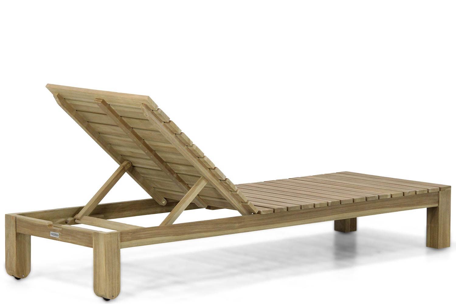 Santika Arlington lounger met antraciet kussen