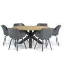 Hartman Sophie element/Rockville 160 cm rond dining tuinset 7-delig thumbnail
