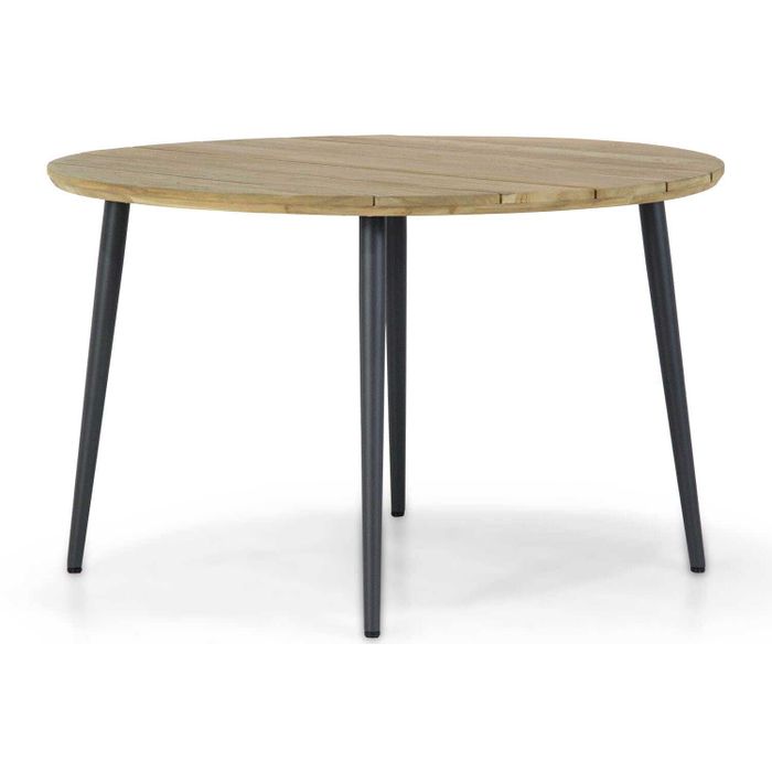 Santika Vivian/Montana 130 cm rond dining tuinset 5-delig