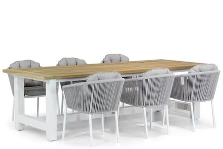 Santika Novita/Los Angeles 260 cm dining tuinset 7-delig