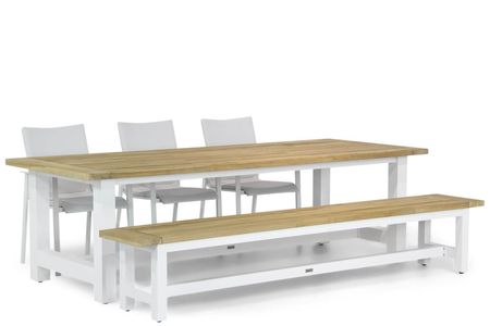 Lifestyle Brandon/Los Angeles 260 cm dining tuinset 5-delig