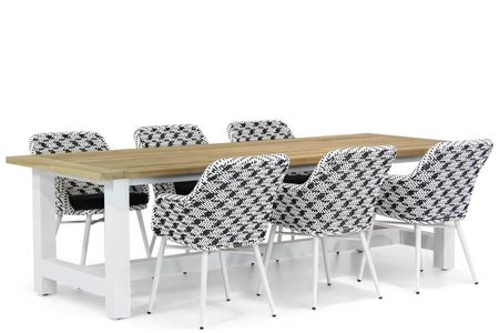 Lifestyle Crossway/Los Angeles 260 cm dining tuinset 7-delig