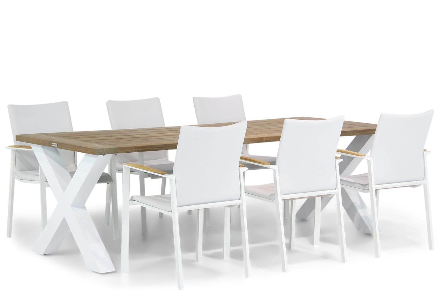 Lifestyle Brandon/Cardiff 240 cm dining tuinset 7-delig thumbnail