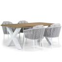 Santika Novita/Cardiff 180 cm dining tuinset 5-delig thumbnail