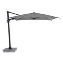 Santika Belize Deluxe parasol 300 cm x 300 cm antraciet frame/ mid grey (excl.voet) thumbnail