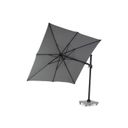 Santika Belize Deluxe parasol 300 cm x 300 cm antraciet frame/ mid grey (excl.voet) thumbnail
