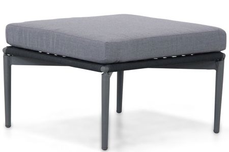 Coco Alanya lounge voetenbank dark grey