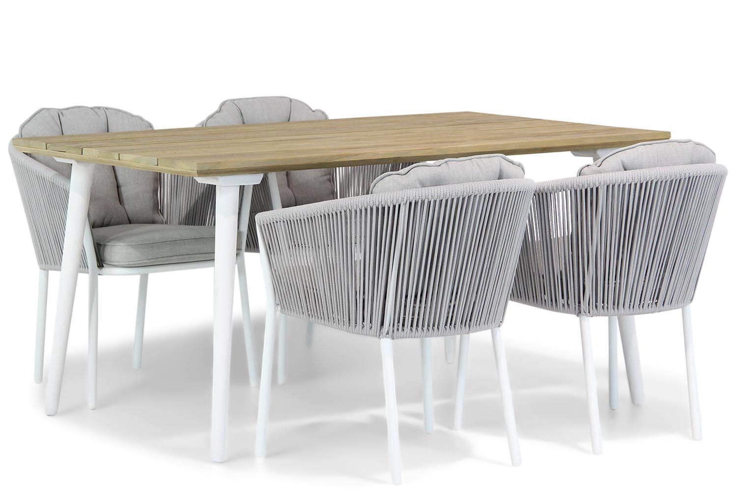 Santika Novita/Montana 180 cm dining tuinset 5-delig thumbnail