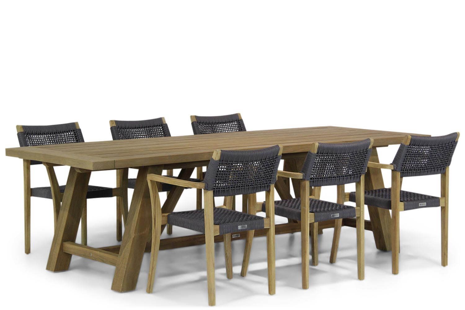Lifestyle Dallas/Lazio 260 cm dining tuinset 7-delig thumbnail