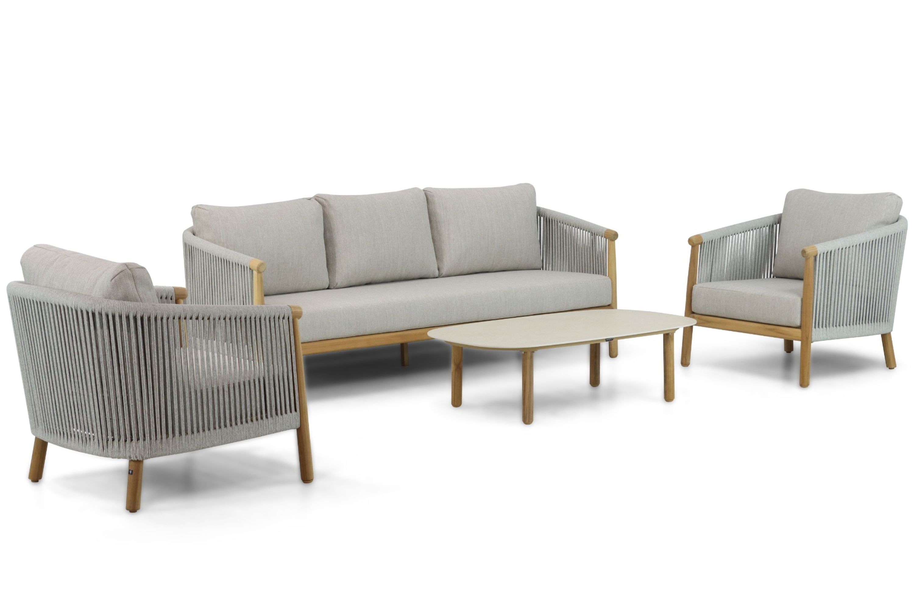 Lifestyle Bloom stoel-bank loungeset 4-delig