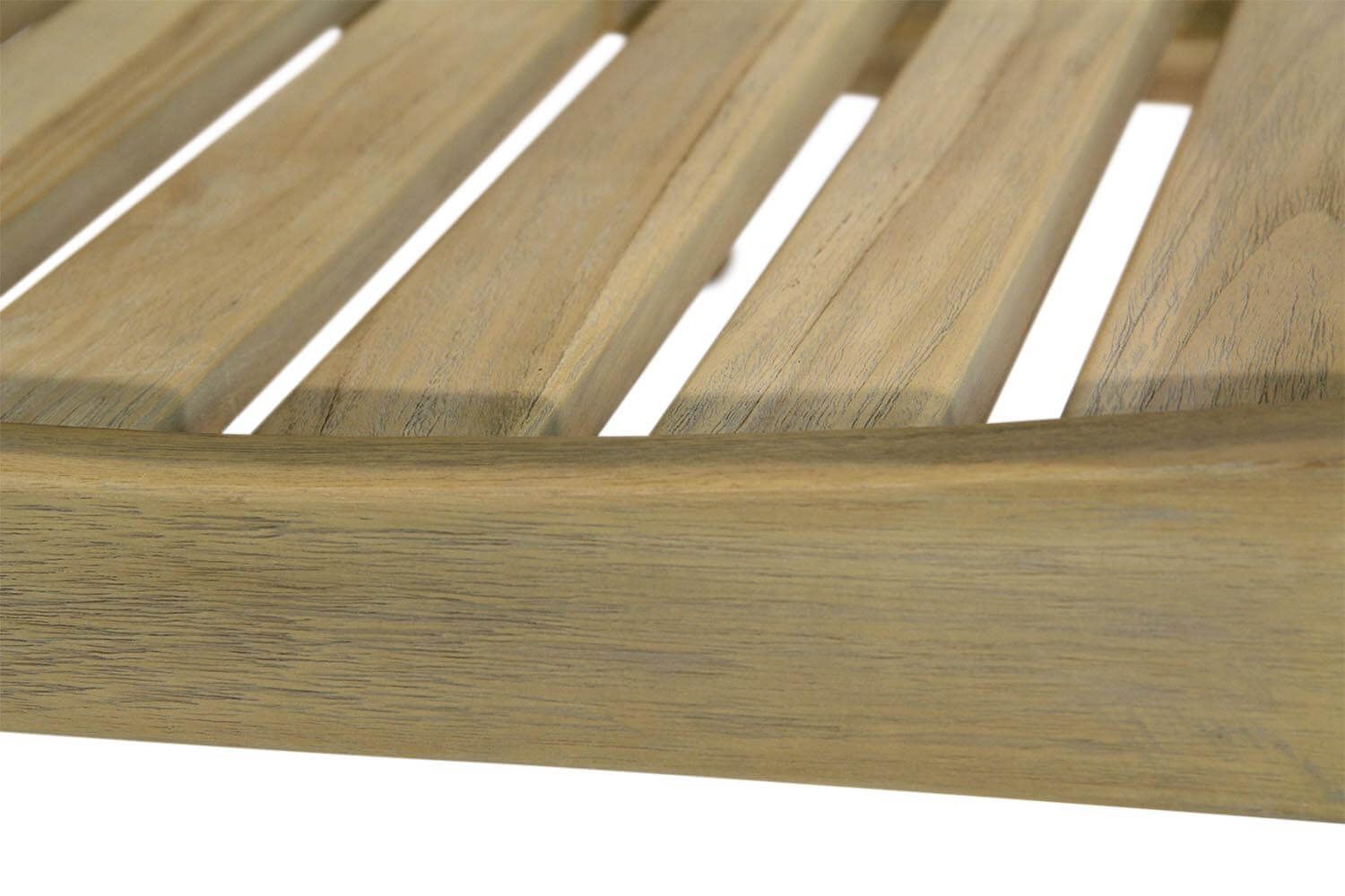 Garden Collections Preston tuinbank teak 180 cm incl. orange kussen