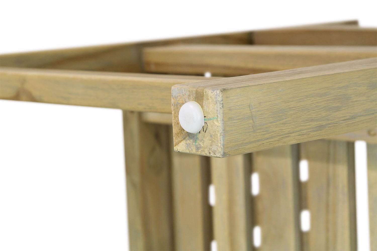 Garden Collections Preston tuinbank teak 180 cm incl. orange kussen