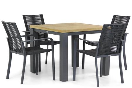 Santika Annisa/Veneto 90 cm dining tuinset 5-delig