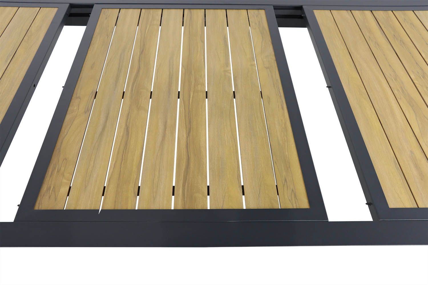 Presto Ricadi teak/Rosarno 214/273 cm dining tuinset 7-delig