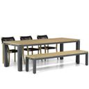 Lifestyle Dallas/Veneto 230 cm dining tuinset 5-delig thumbnail